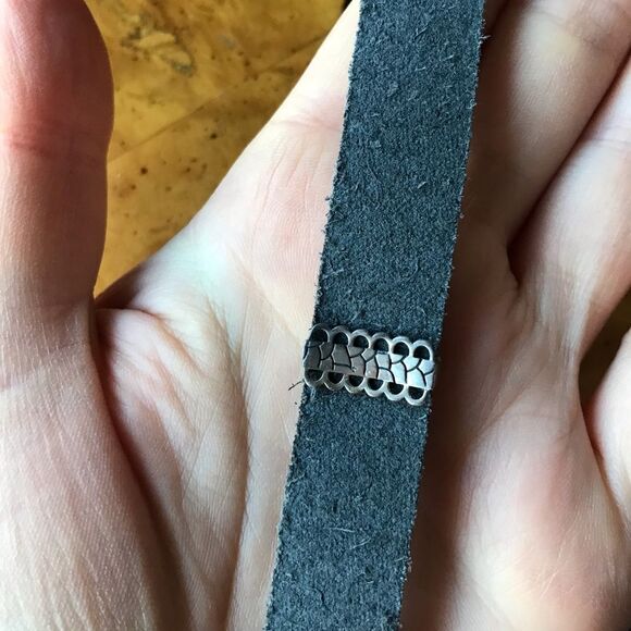 Natural Sleeping Beauty Turquoise Leather Arrow Bracelet - Picture 9 of 9